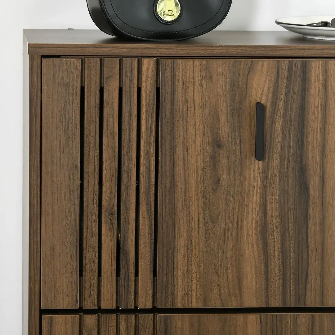 Тумба для обуви Homcom 837-416V80WN (Walnut) - 2