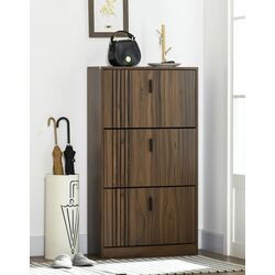 Тумба для обуви Homcom 837-416V80WN (Walnut)