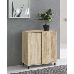 Tumba pentru incaltaminte Homcom 837-426V00ND 80x40x93 cm (Natural Oak)
