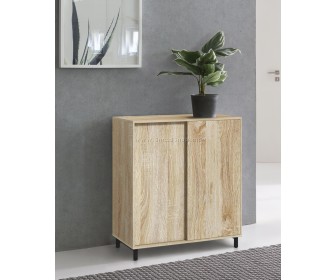 Tumba pentru incaltaminte Homcom 837-426V00ND 80x40x93 cm (Natural Oak)