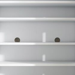 Tumba pentru incaltaminte Homcom 837-470V80WT 95x72x31 cm (White) Thumb