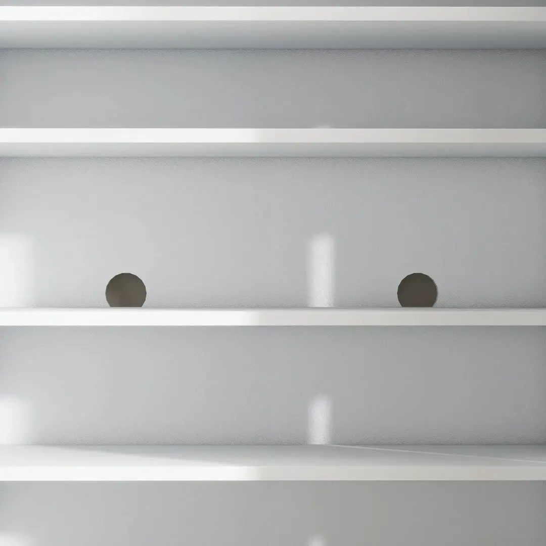 Tumba pentru incaltaminte Homcom 837-470V80WT 95x72x31 cm (White) - 5