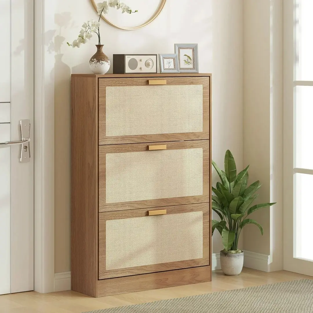 Tumba pentru incaltaminte Homcom 837-496V00BN 80x25x120 cm (Brown)