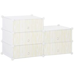 Тумба для обуви Homcom 850-172WT 49x36x108 cm (White) Thumb