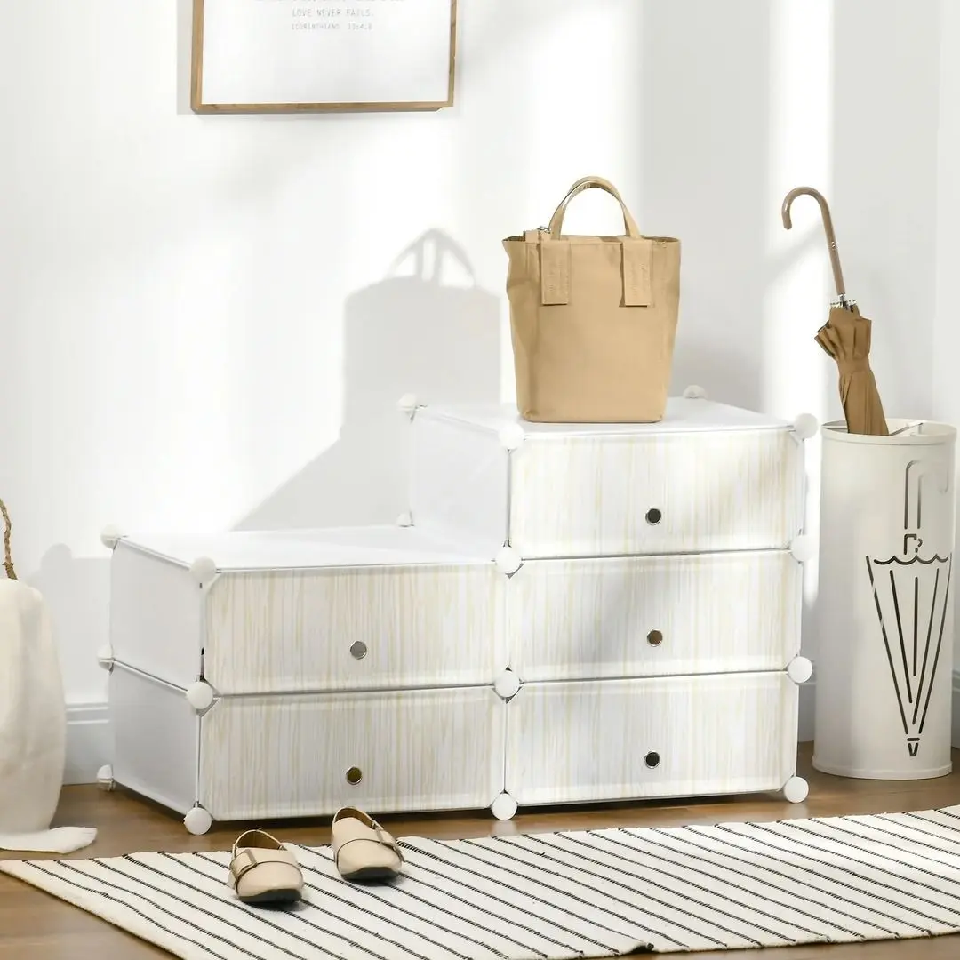 Тумба для обуви Homcom 850-172WT 49x36x108 cm (White)