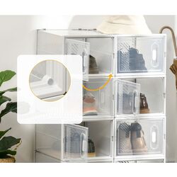 Tumba pentru incaltaminte Homcom 850-174 28x36x21 cm (White) Thumb