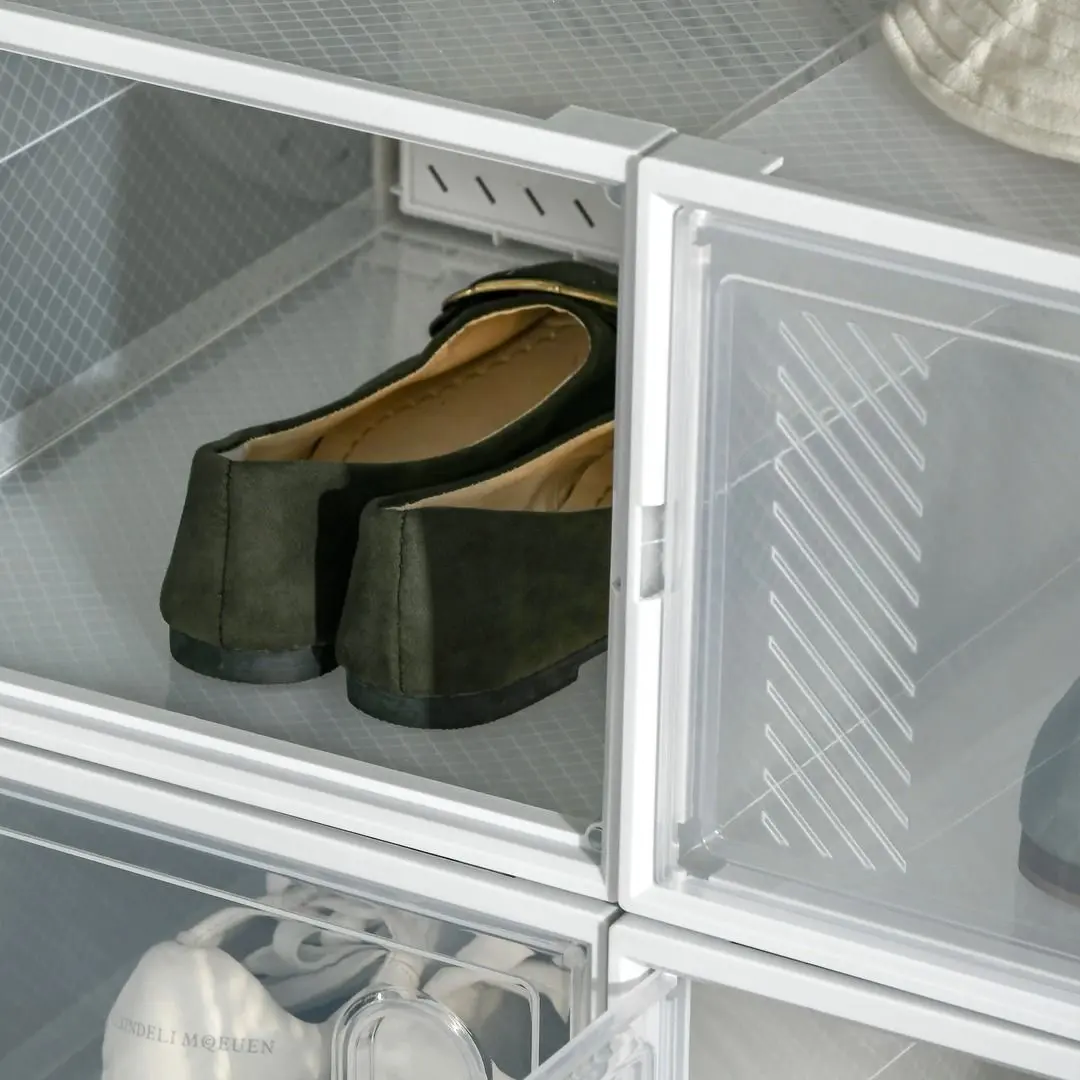 Tumba pentru incaltaminte Homcom 850-174 28x36x21 cm (White)