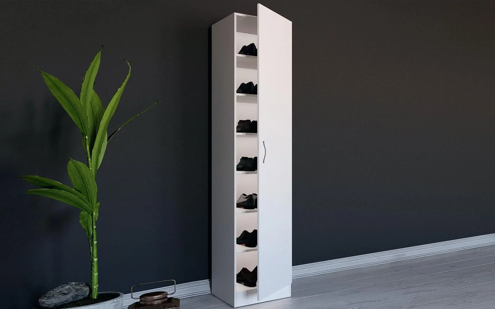 Penal pentru incaltaminte Ideal Mobila Marty (White)