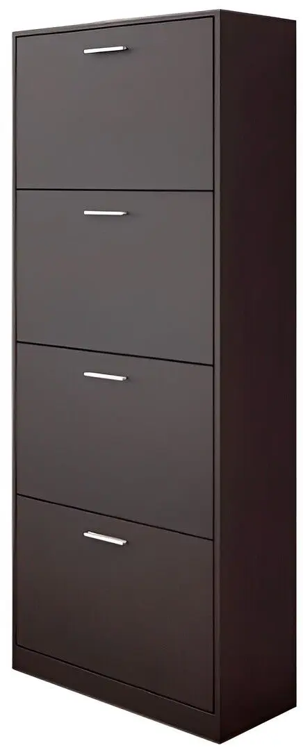 Tumba pentru incaltaminte Ideal Mobila Lino 4D (Wenge)