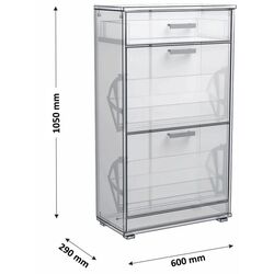 Tumba pentru incaltaminte Ideal Mobila N2 (Sonoma Oak) Thumb