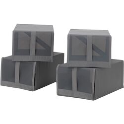 Penal pentru incaltaminte Ikea Pax/Aheim rafturi/cutii/oglinda 50x38x236 (Alb) Thumb