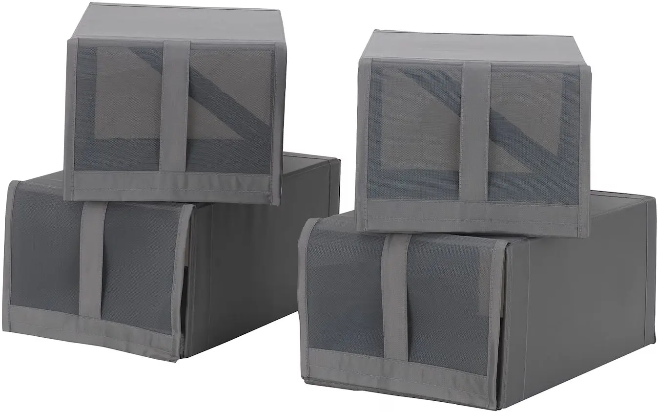 Penal pentru incaltaminte Ikea Pax/Aheim rafturi/cutii/oglinda 50x38x236 (Alb)