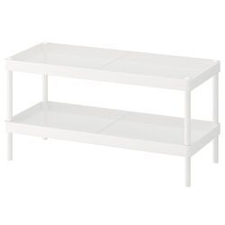Etajera pentru incaltaminte Ikea Mackapar 78x32x40 (Alb) Thumb