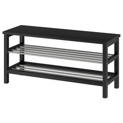 Etajera pentru incaltaminte Ikea Tjusig 108x50 (Negru)