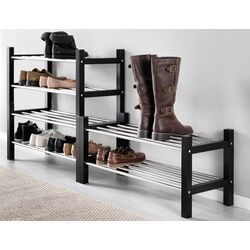 Etajera pentru incaltaminte Ikea Tjusig 79x32x37 (Negru) Thumb