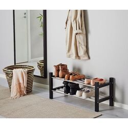 Etajera pentru incaltaminte Ikea Tjusig 79x32x37 (Negru)
