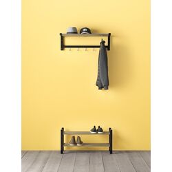 Etajera pentru incaltaminte Ikea Tjusig 79x32x37 (Negru) Thumb