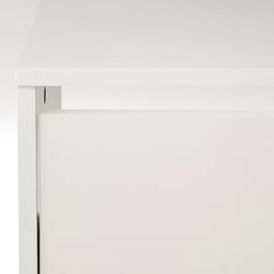 Tumba pentru incaltaminte Ikea Bissa 2 compartimente 49x28x93 (Alb) Thumb