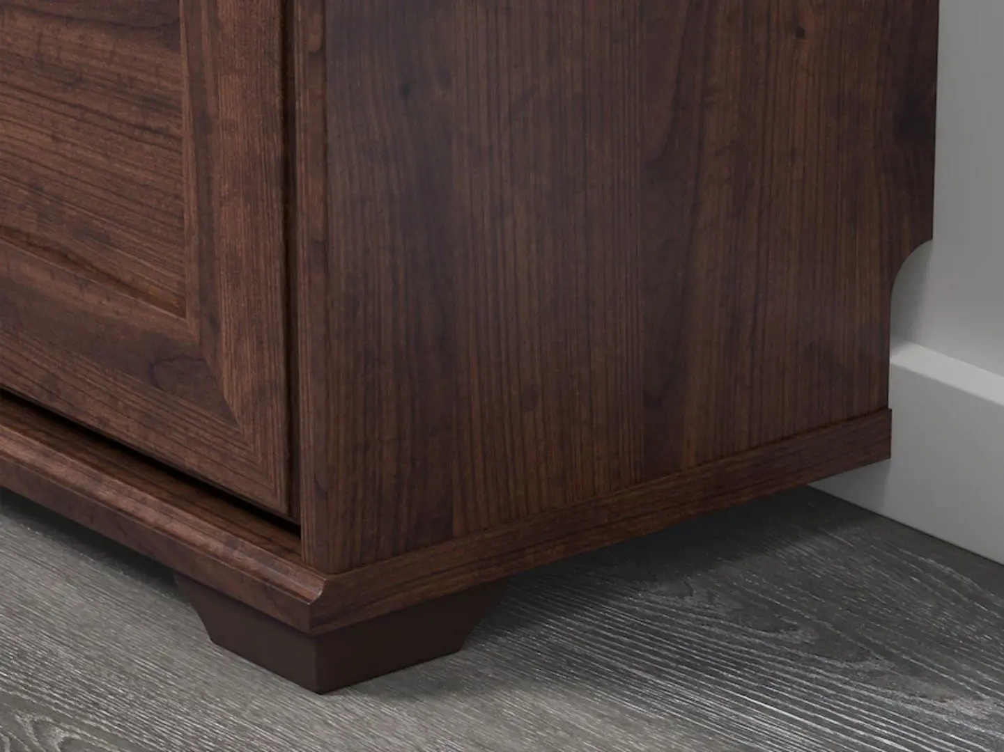 Tumba pentru incaltaminte Ikea Brusali 3 compartimente 61x30x130 (Maro)