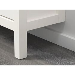 Dulap pantofi Ikea Hemnes 2 compartimente 89x127 (Alb) Thumb