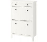 Dulap pantofi Ikea Hemnes 2 compartimente 89x127 (Alb)