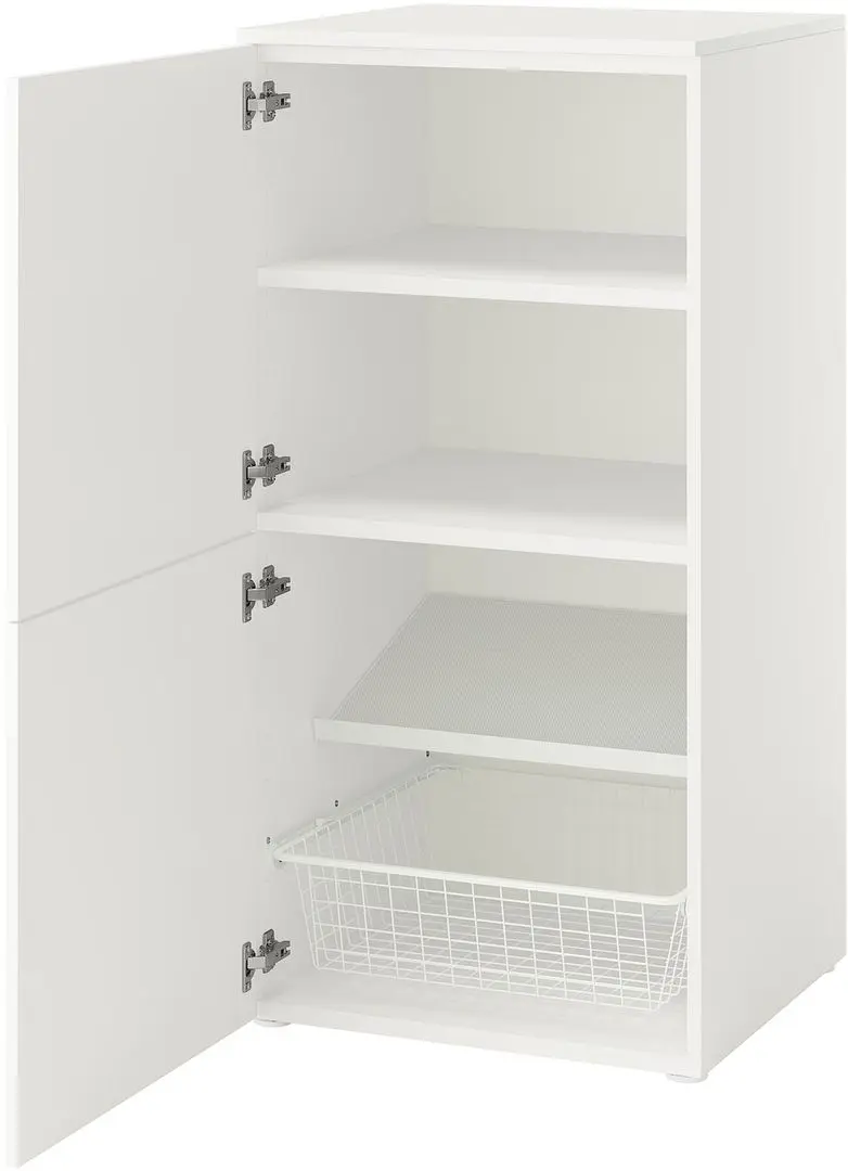Tumba pentru incaltaminte Ikea Platsa/Fonnes 60x57x123 (Alb)