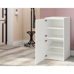 Tumba pentru incaltaminte Ikea Platsa/Fonnes 60x57x123 (Alb)