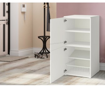 Тумба для обуви Ikea Platsa/Fonnes 60x57x123 (Белый)