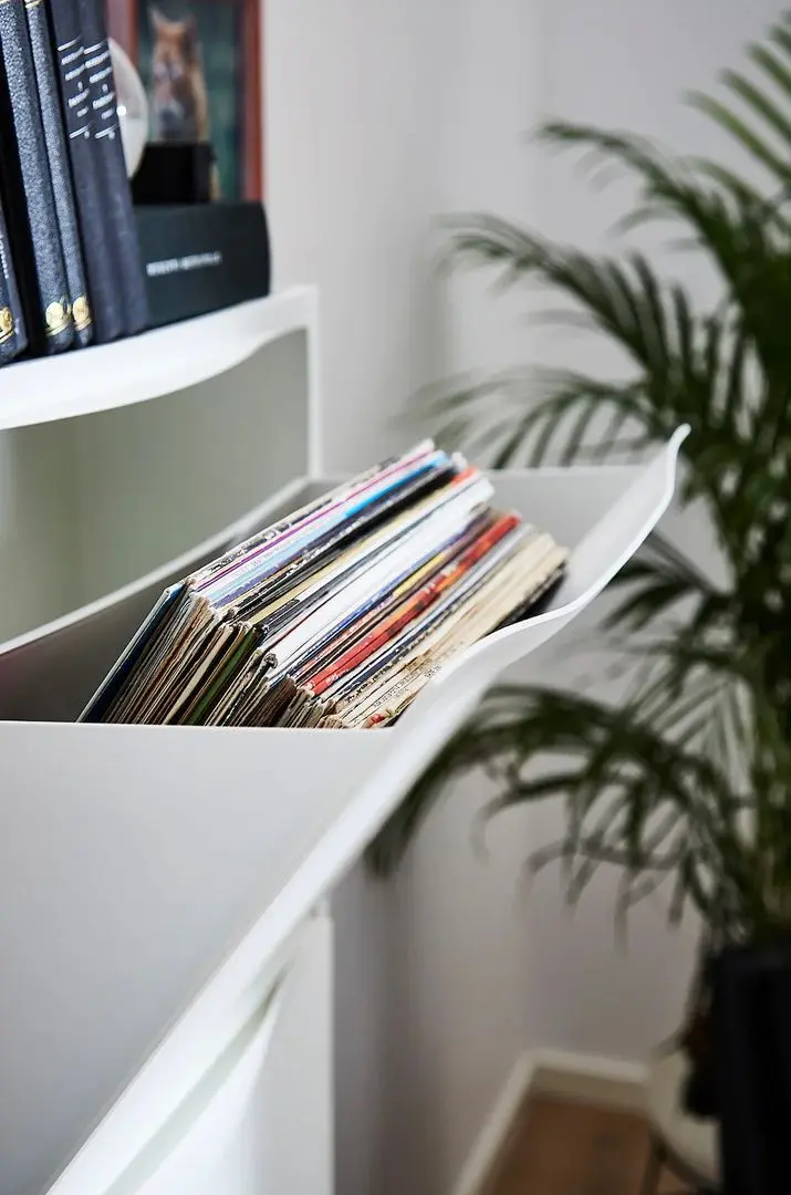 Dulap pantofi Ikea Trones depozitare 52x39 (Alb)