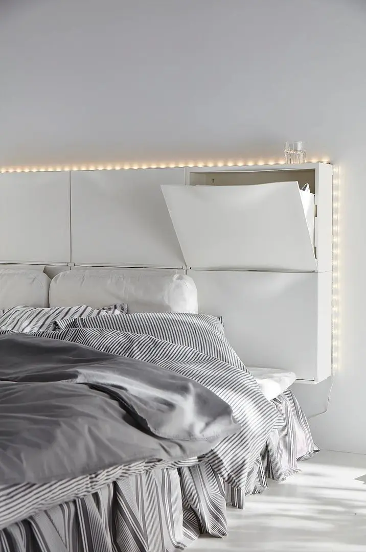 Dulap pantofi Ikea Trones depozitare 52x39 (Alb)