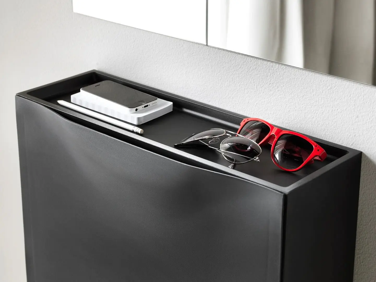 Dulap pantofi Ikea Trones depozitare 52x39 (Negru)