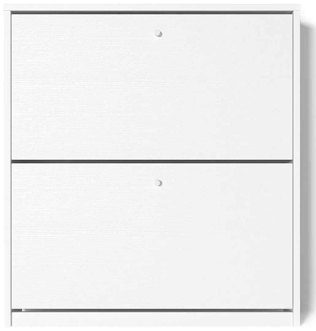 Тумба для обуви Fabrik Home 2Д 800 (Ясень Белый)