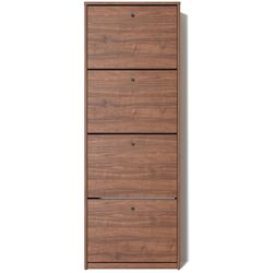 Тумба для обуви Fabrik Home 4Д 600 (Орех Каменный)