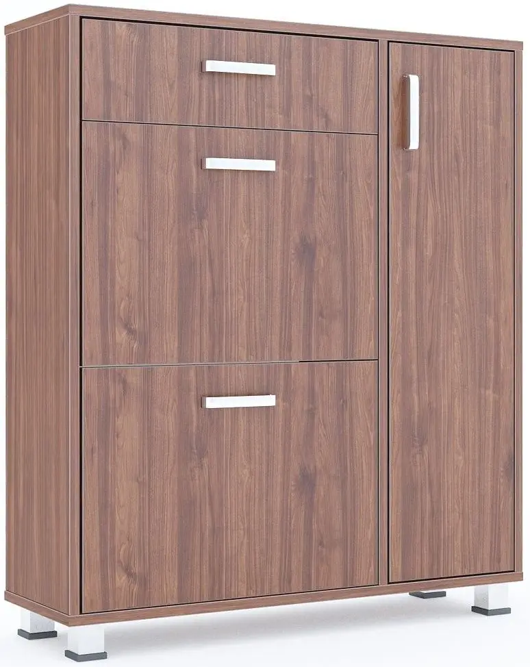 Tumba pentru incaltaminte Fabrik Home Modul №5 (Stone Walnut)