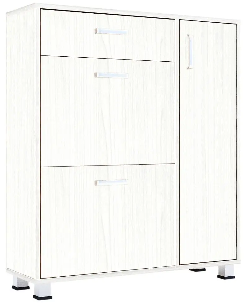 Tumba pentru incaltaminte Fabrik Home Modul №5 (Ash White)