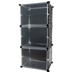 Tumba modulara pentru incaltaminte Iso Trade 12264 (Black)