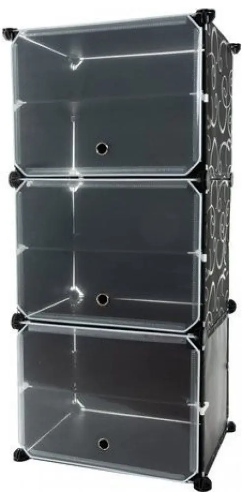 Tumba modulara pentru incaltaminte Iso Trade 12264 (Black)