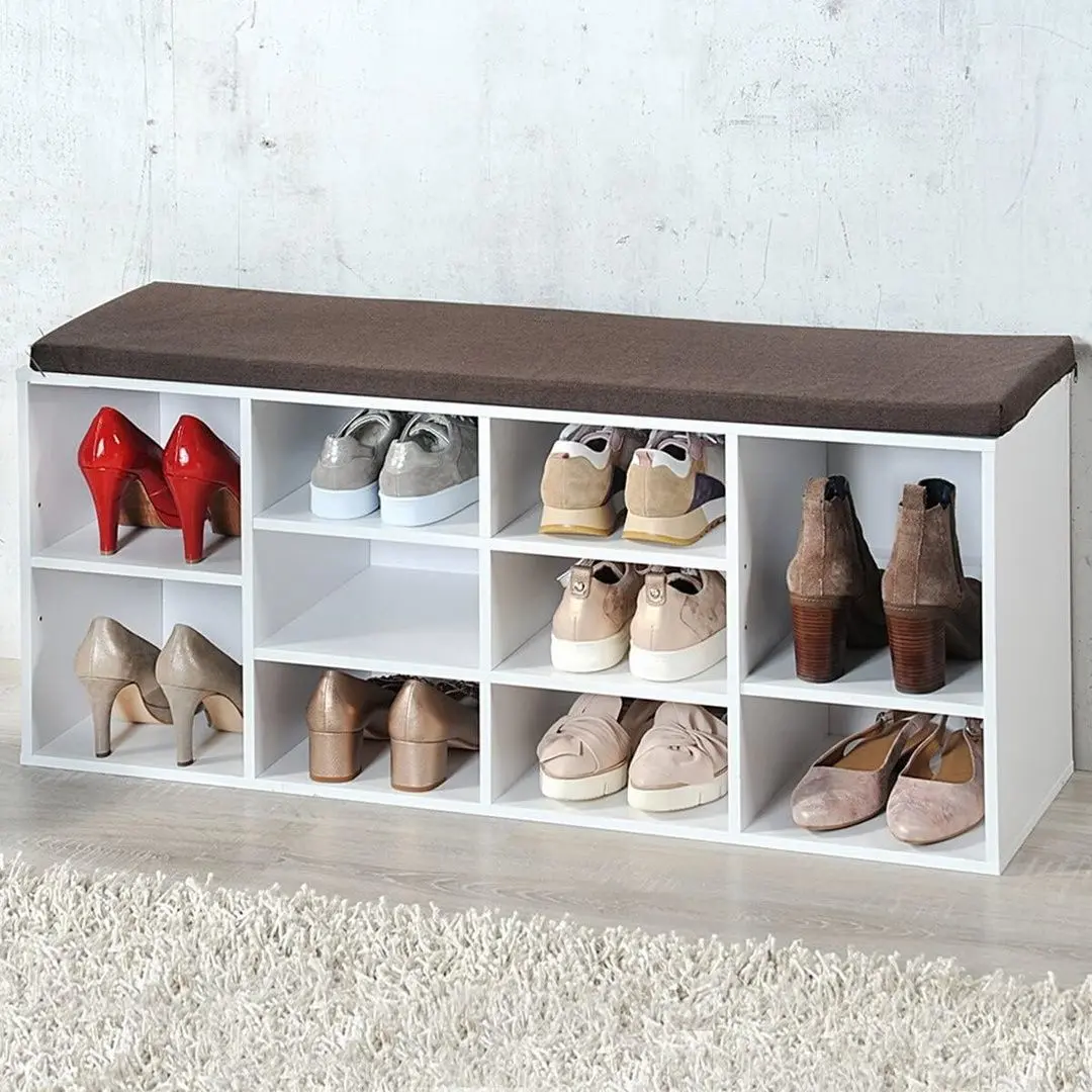 Bancheta-etajera pentru incaltaminte Kesper 15910 (White)