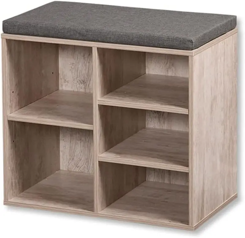 Bancheta-etajera pentru incaltaminte Kesper 15911 (Wood Natural)