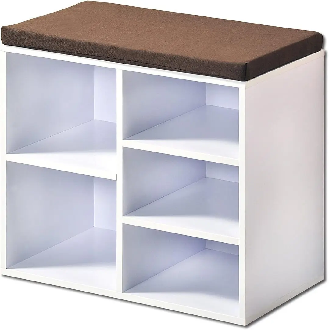 Bancheta-etajera pentru incaltaminte Kesper 15915 (White) - 2