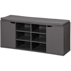Банкетка-стеллаж для обуви Kesper 15919 (Dark Gray) Thumb