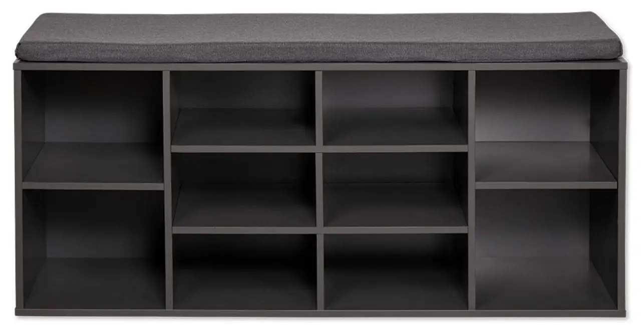 Bancheta-etajera pentru incaltaminte Kesper 15923 (Grey)