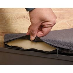 Bancheta-etajera pentru incaltaminte Kesper 15923 (Grey) Thumb