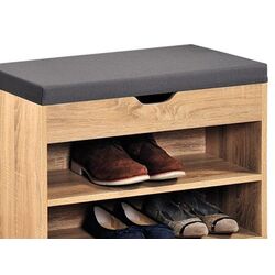 Bancheta-etajera pentru incaltaminte Kesper 15924 (Sonoma Oak) Thumb