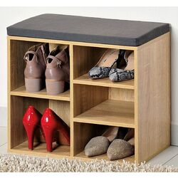 Bancheta-etajera pentru incaltaminte Kesper 15925 (Sonoma Oak)