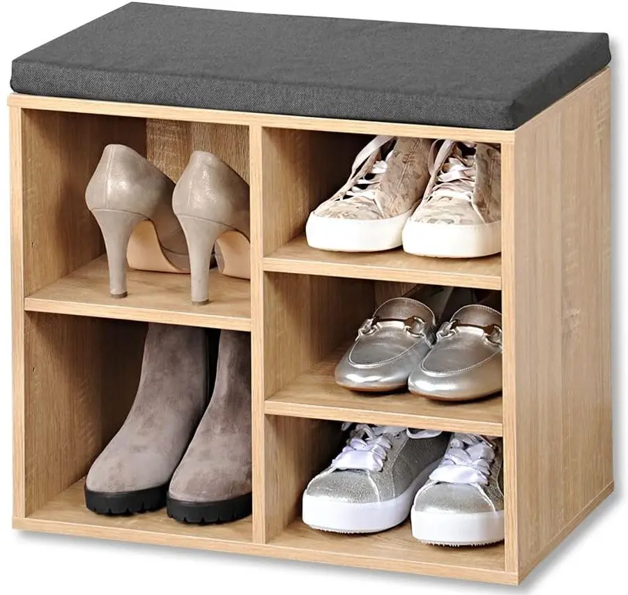 Bancheta-etajera pentru incaltaminte Kesper 15925 (Sonoma Oak)