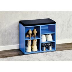 Bancheta-etajera pentru incaltaminte Kesper 15960 (Blue)