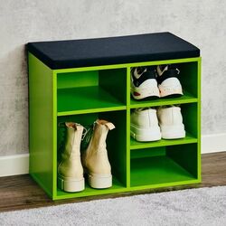 Bancheta-etajera pentru incaltaminte Kesper 15962 (Green)