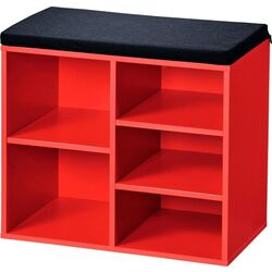 Bancheta-etajera pentru incaltaminte Kesper 15963 (Red) Thumb
