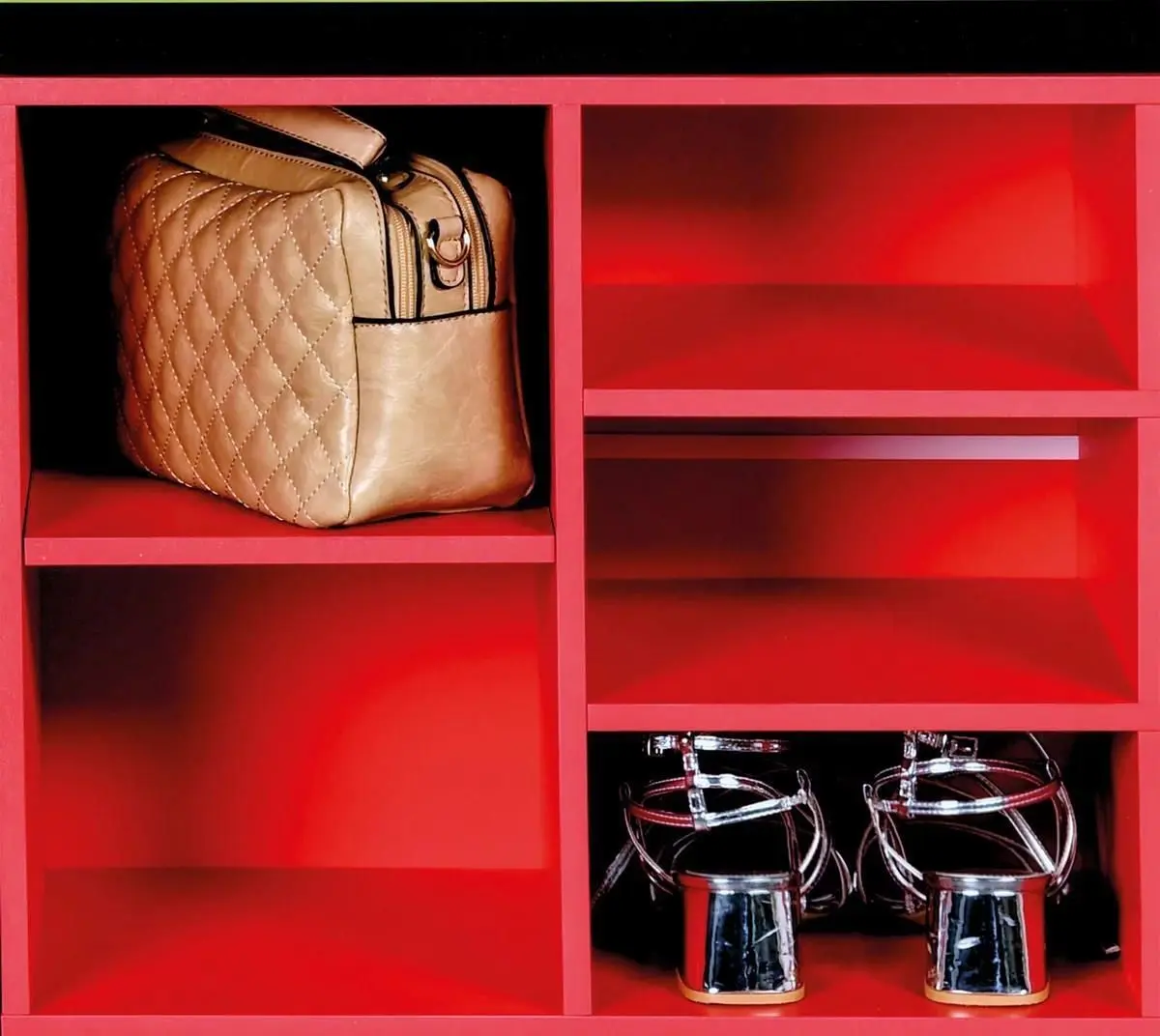 Bancheta-etajera pentru incaltaminte Kesper 15963 (Red)